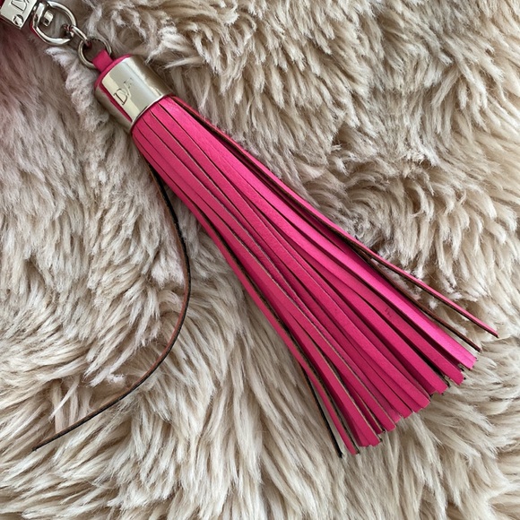 DVF genuine leather shoulder bag / interchangeable clutch - Picture 7 of 8